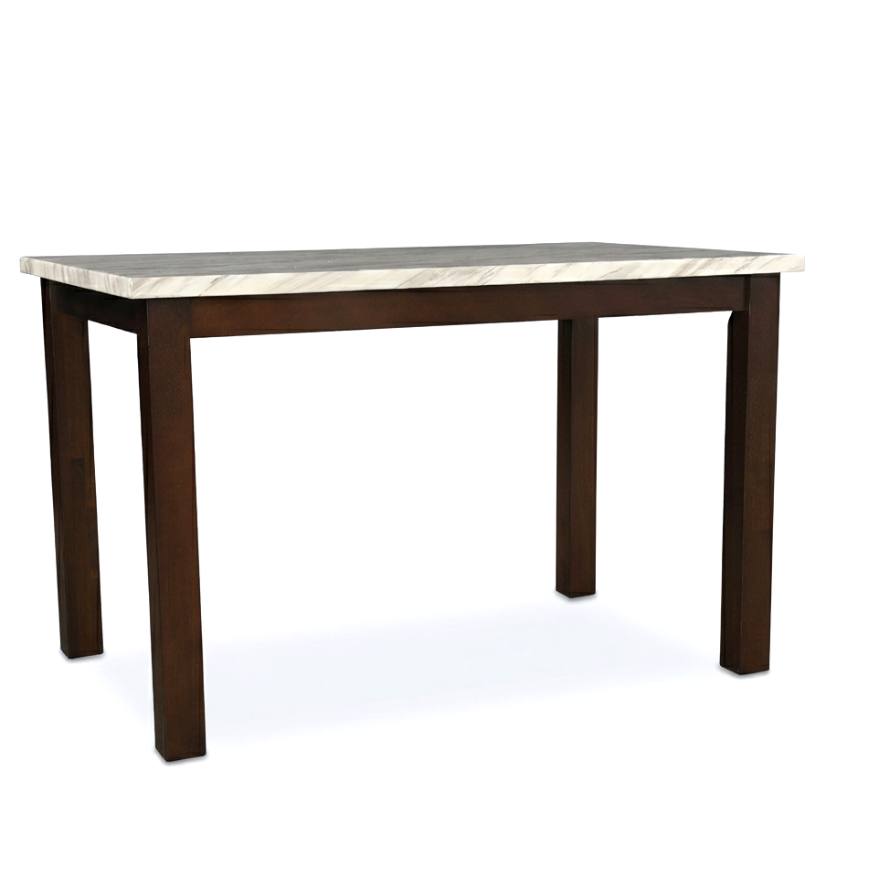 GLACIA 4 STR MARBLE FINISH DINNING TABLE