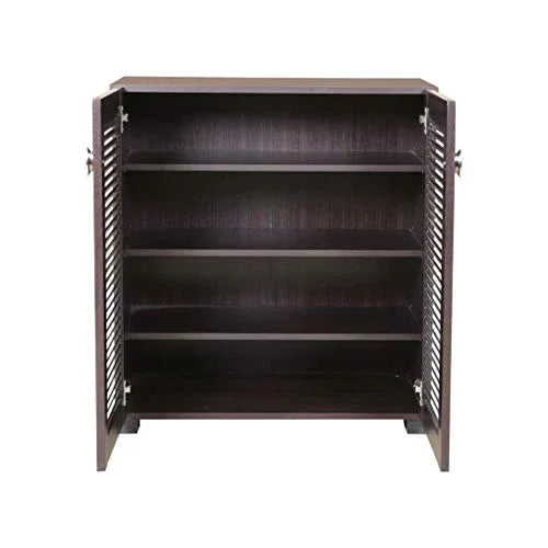 Frisco Engineered Wood Shoe Rack in Wenge Colour - HomeTown