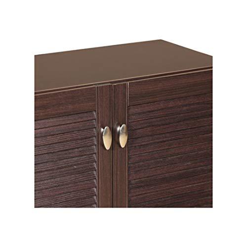 Frisco Engineered Wood Shoe Rack in Wenge Colour - HomeTown