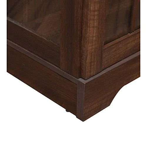 Holly Engineered Wood Book Shelf in Walnut Colour - HomeTown