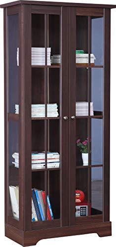 Holly Engineered Wood Book Shelf in Walnut Colour - HomeTown