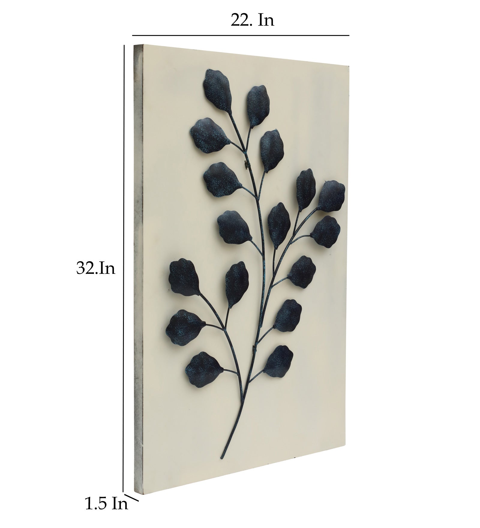 Vedas W-Penny Leaf Wall Decor on Board