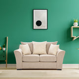 Perth Fabric 2 Seater Sofa in Beige Colour