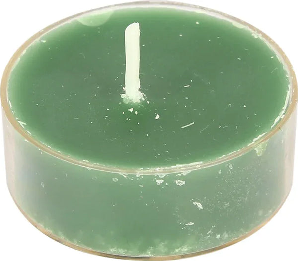 Tealight Candle Tealight in Green Bamboo Colour dimensions