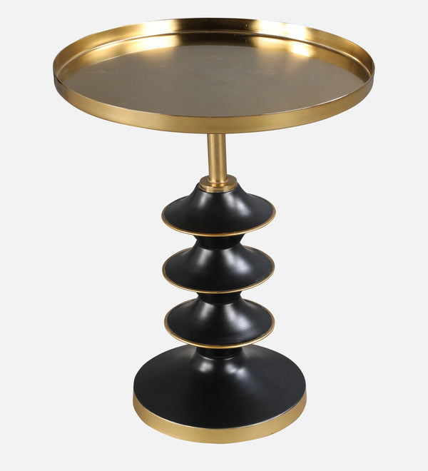 Rufus Metal Table in Black & Gold Colour dimensions