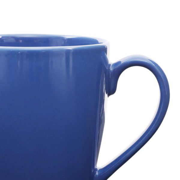Palette Ceramic Coffee Mug 414 ML in Navy Blue Colour dimensions