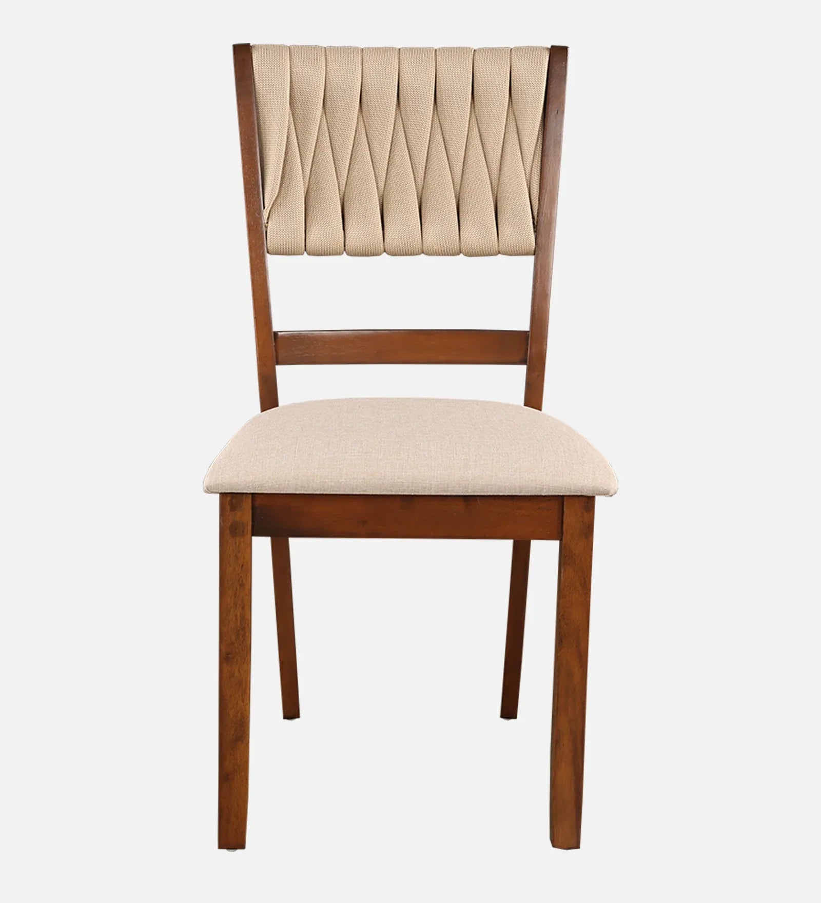 Quest Rubberwood Dining Chair Set of 2 in Walnut Colour - HomeTown