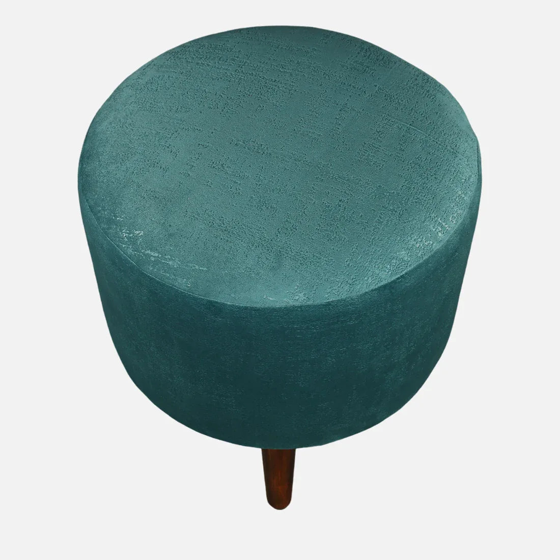 Ordhid Fabric Ottomans in Blue Colour - HomeTown