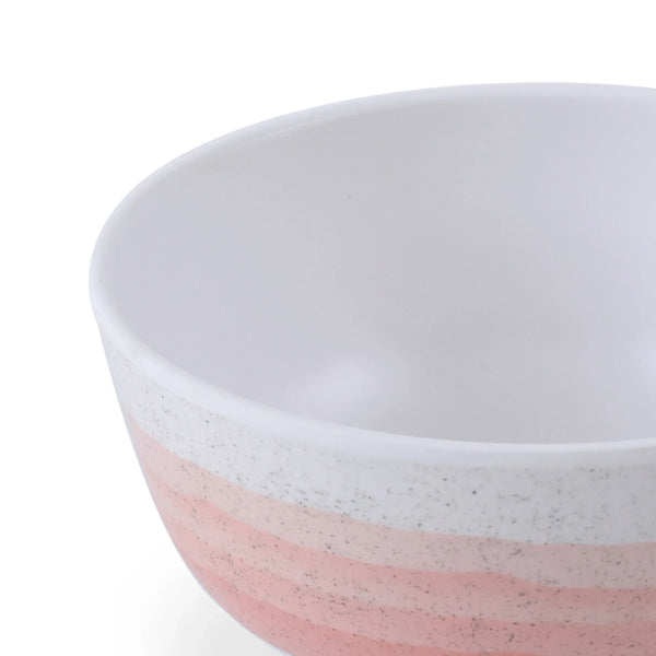 Emilia Melamine Speckles Veg Bowl in Pink Colour dimensions