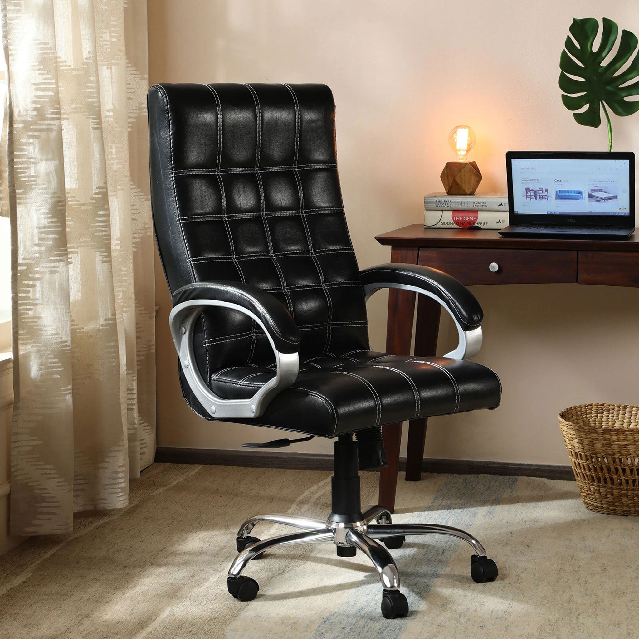 Flexrest Office Chair Check Black