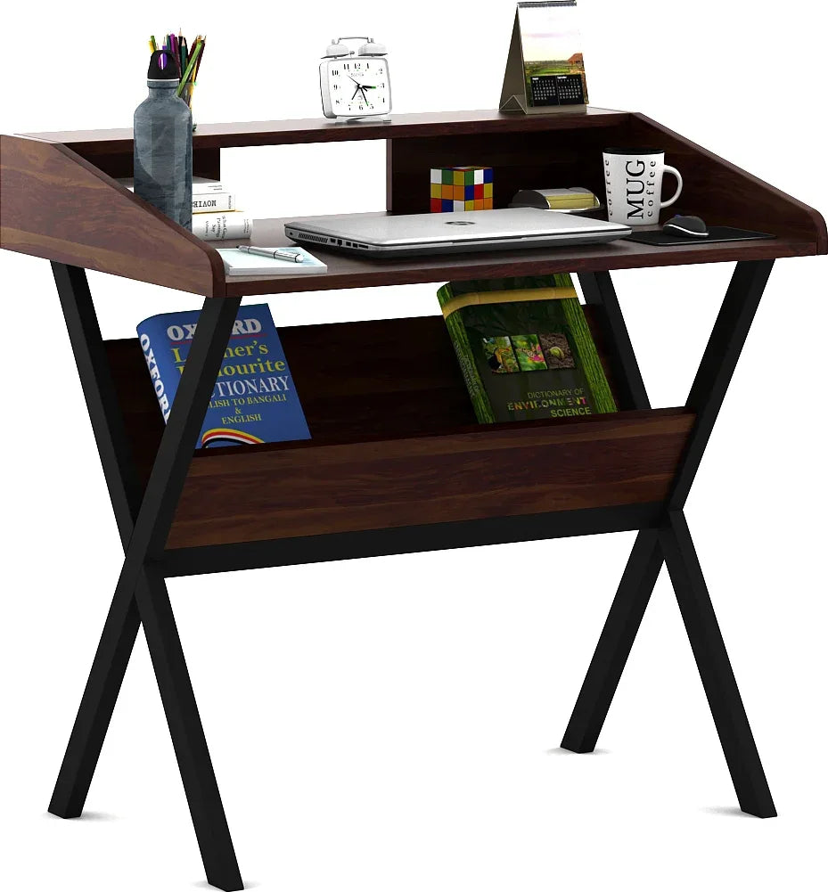Victory Study Table in Natural Sheesham Colour - HomeTown
