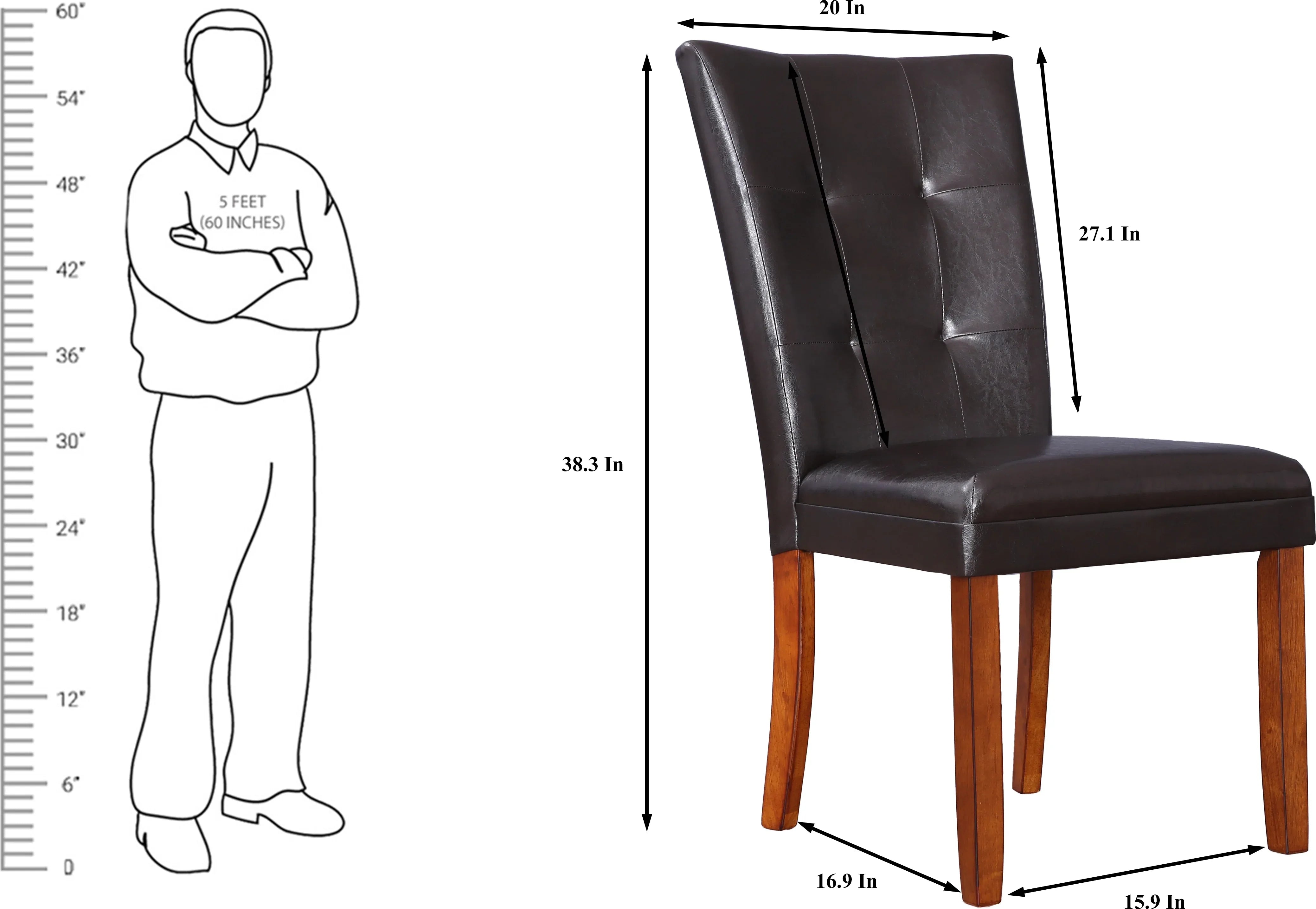 Eden Marble Finish Top 6 Seater Dining Set in Brown Colour - HomeTown