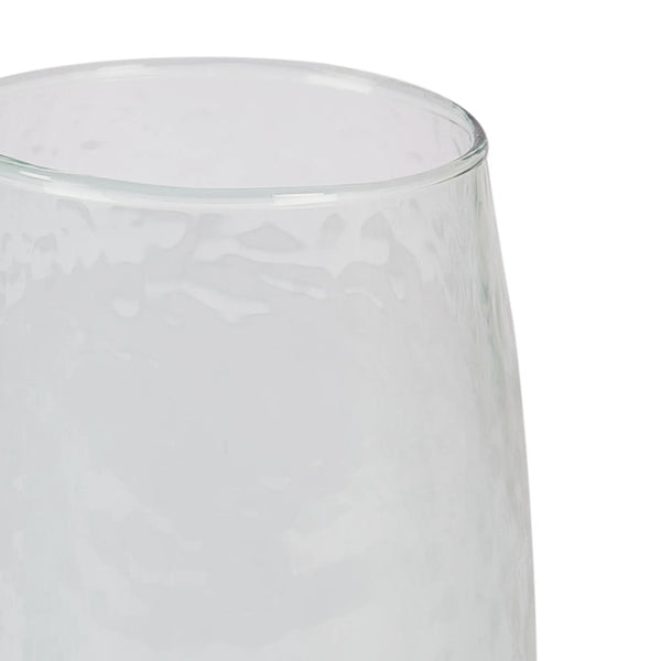 Ikigai Hammered Stem Goblet Set of 4 in Green Colour dimensions