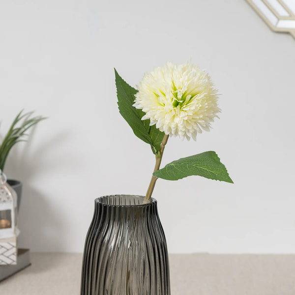 Elora  White Daisy Faux Flower 42 Cm in White Colour dimensions