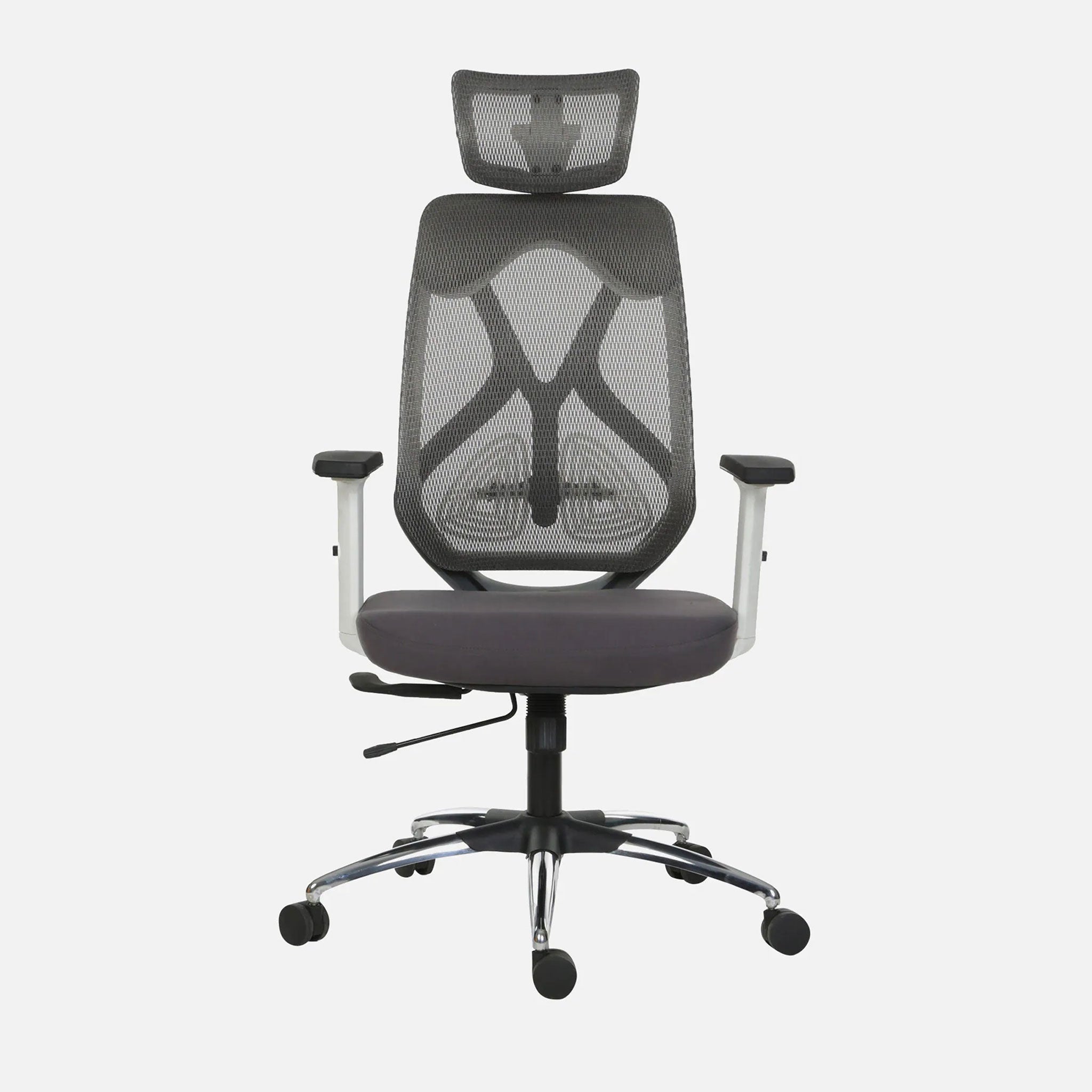 Smartseat Office Chair Hr White & Grey