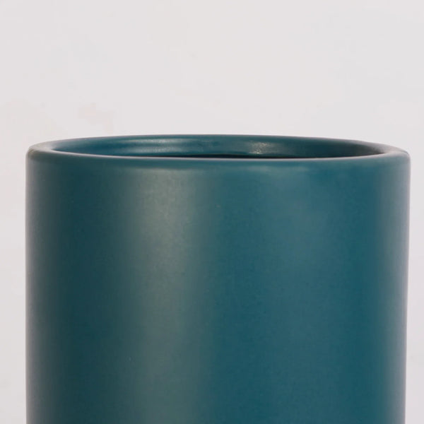 Alura Milan Ceramic Planter 26Cm in Blue Colour dimensions