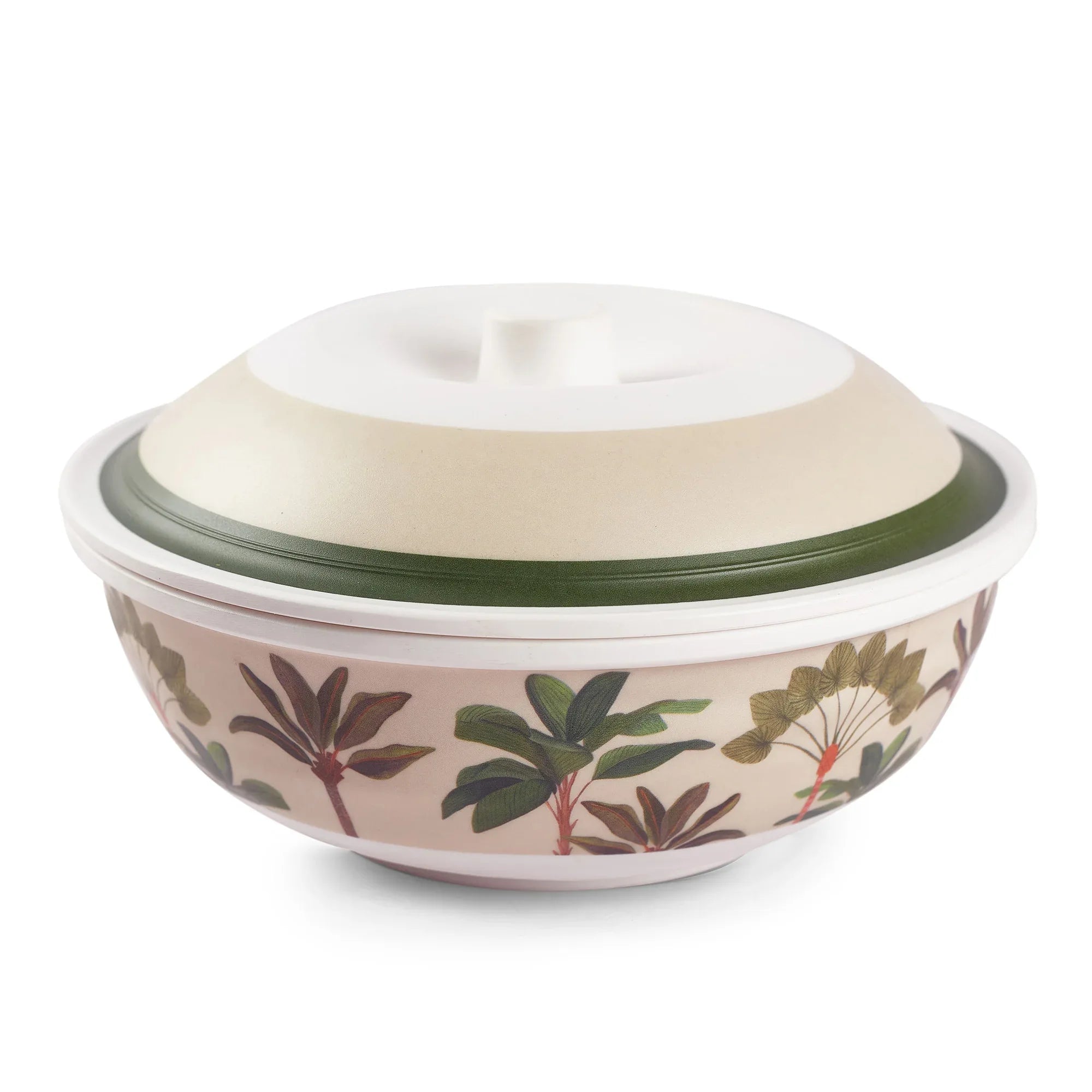 Oasis Melamine Serving Bowl with Lid in Multi Colour - HomeTown