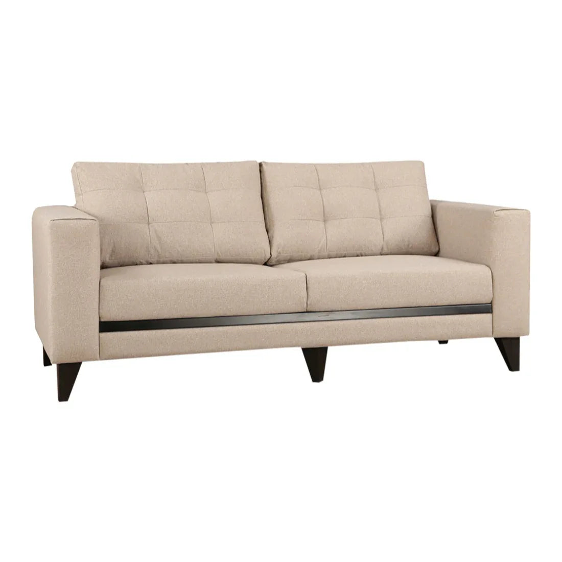 Garcia Fabric Three Seater Sofa - HomeTown