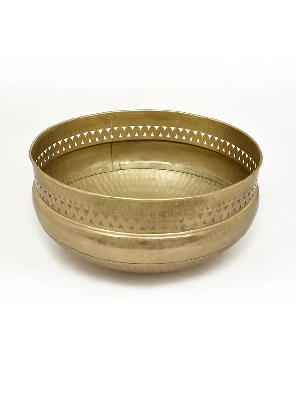 Tjori Iron Urli in Gold Colour dimensions