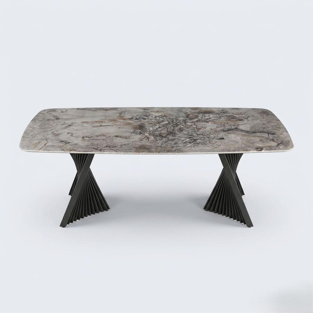 VORTEX MARBLE TOP CENTER TABLE
