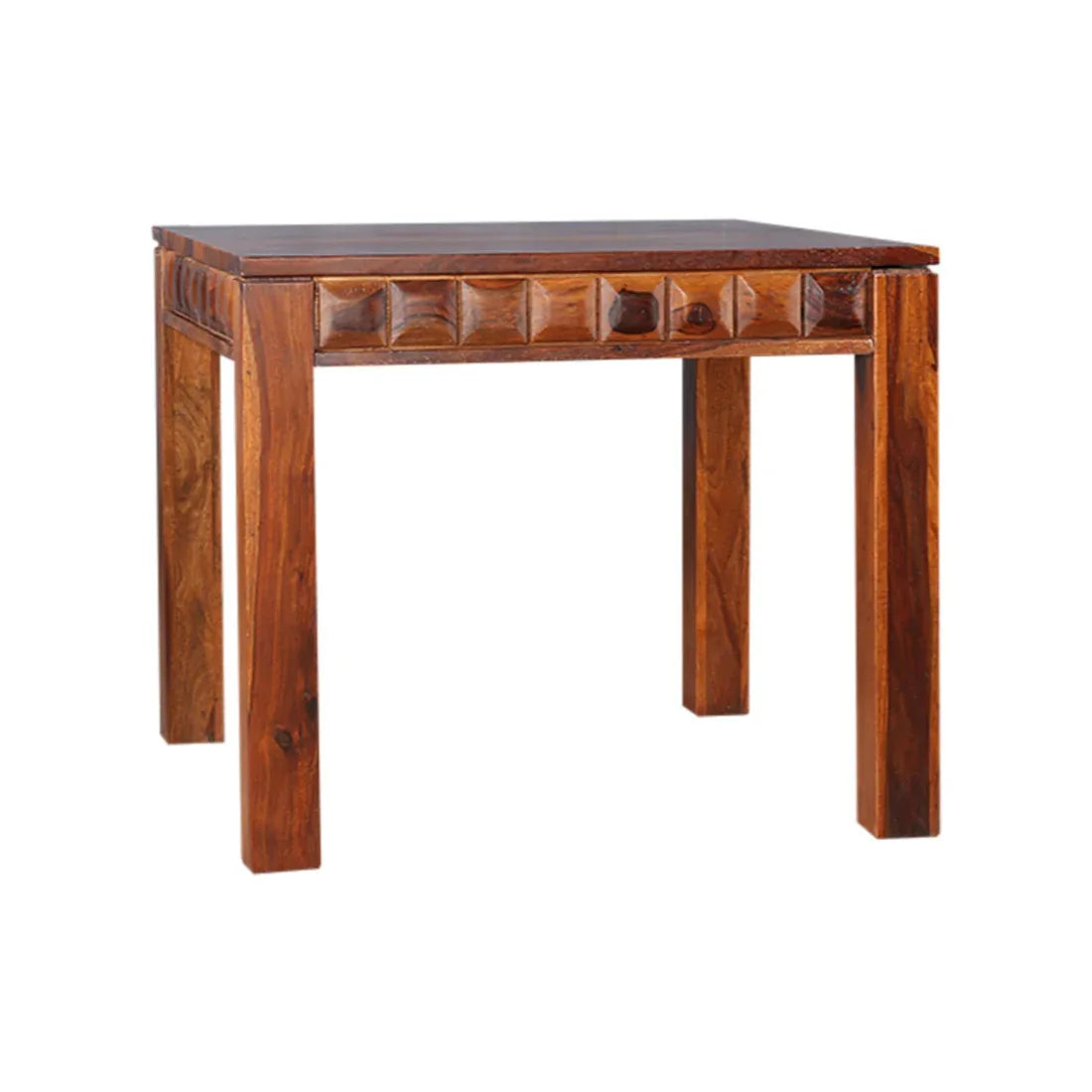 Woodrow Sheesham Wood(Rosewood) 4 Seater Dining Table in Honey Colour - HomeTown