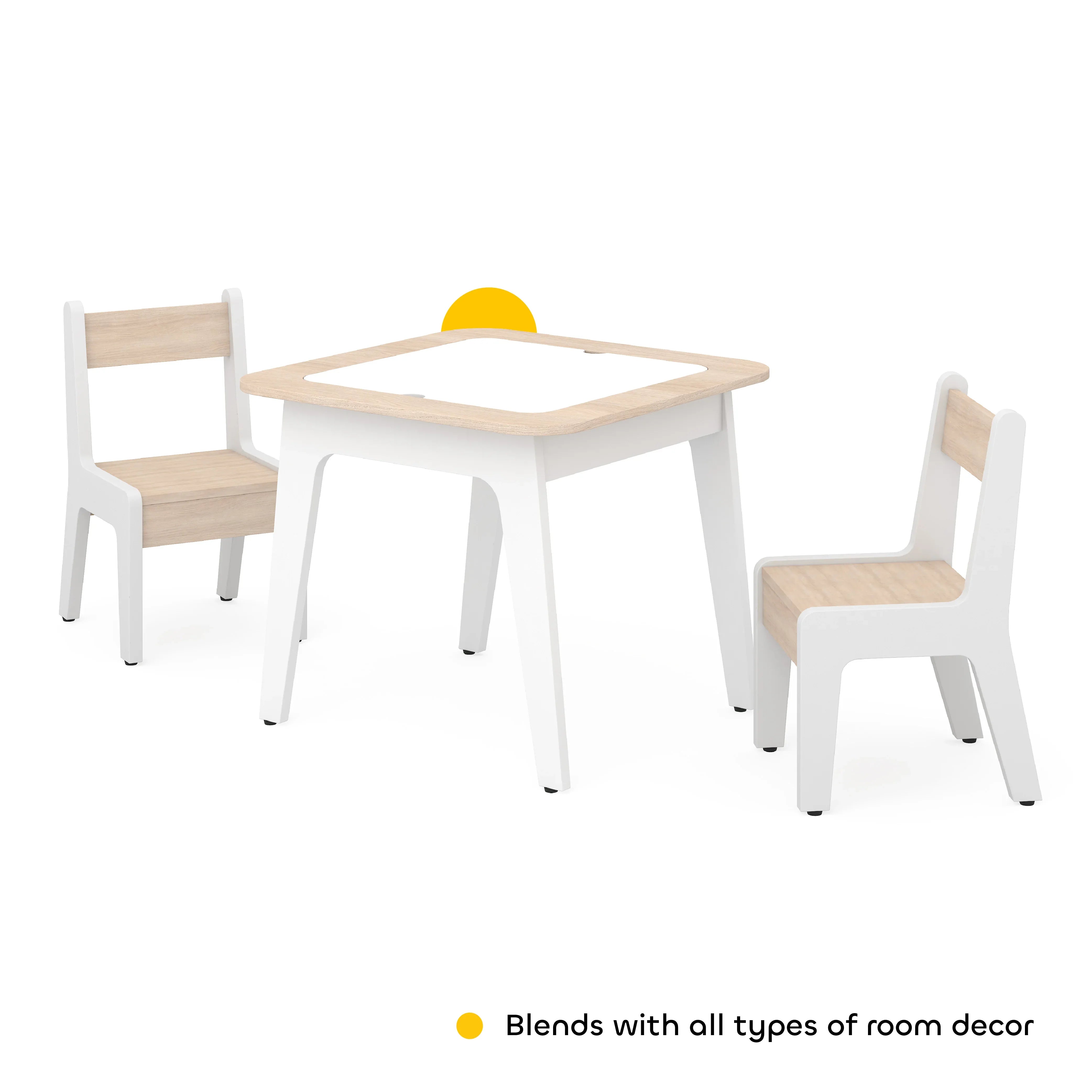 Roobik Activity Table & Chair in Chestnut Colour - HomeTown