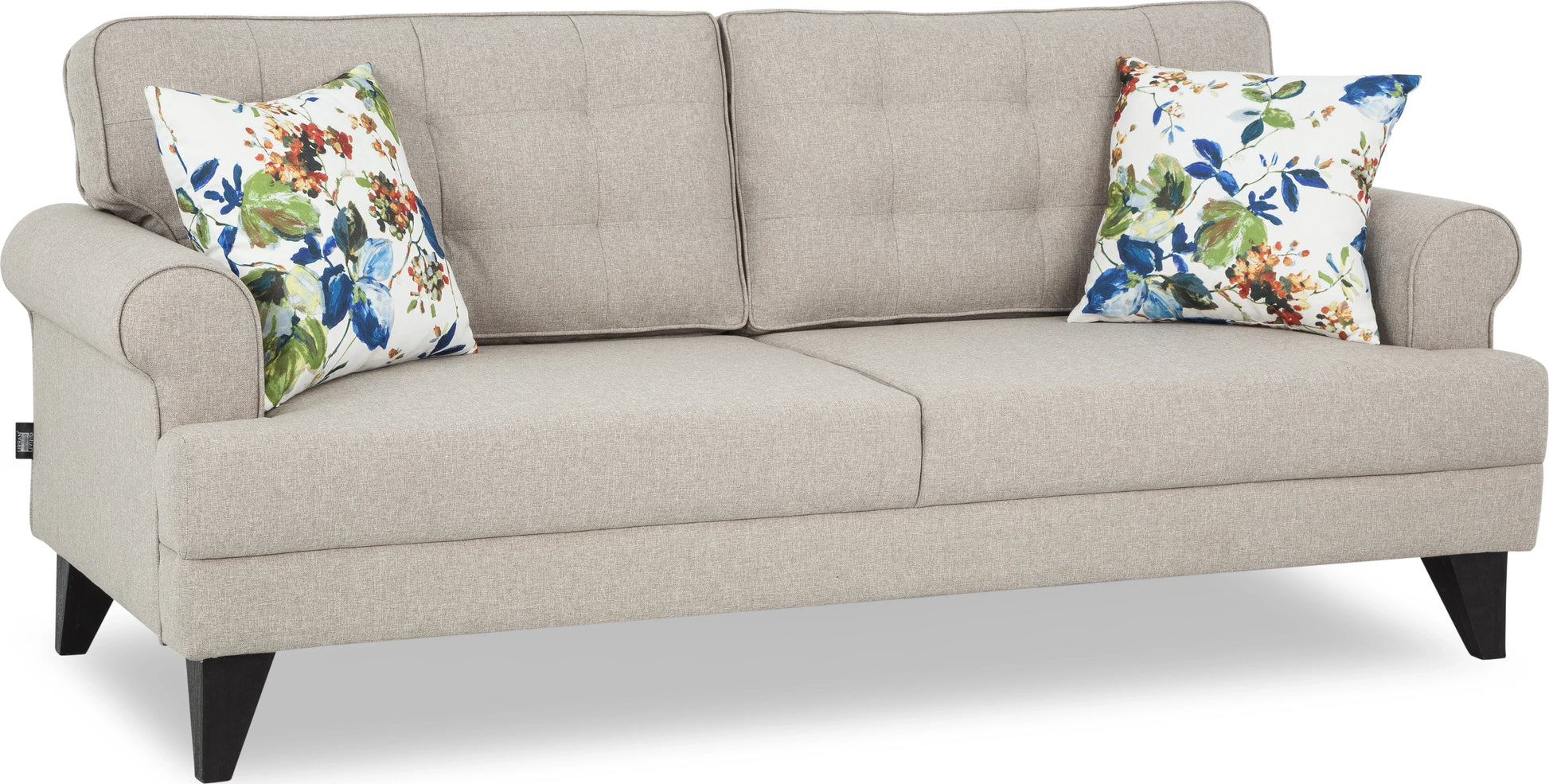 Paddington Fabric 3 Seater Sofa - HomeTown