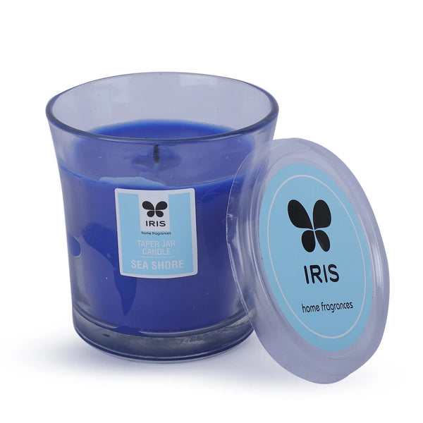 Taper Jar Candle Wax 110 Gm in Musk Colour dimensions