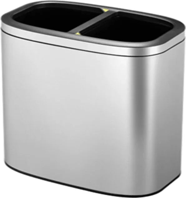 EKO Stainless steel Step Bin 5X5 Ltr Rectangle in Metal Colour dimensions
