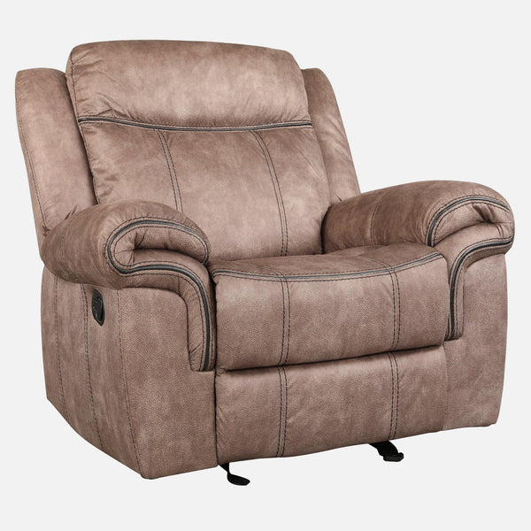 Enfield Rocker Recliner | 1 Seater | Brown dimensions