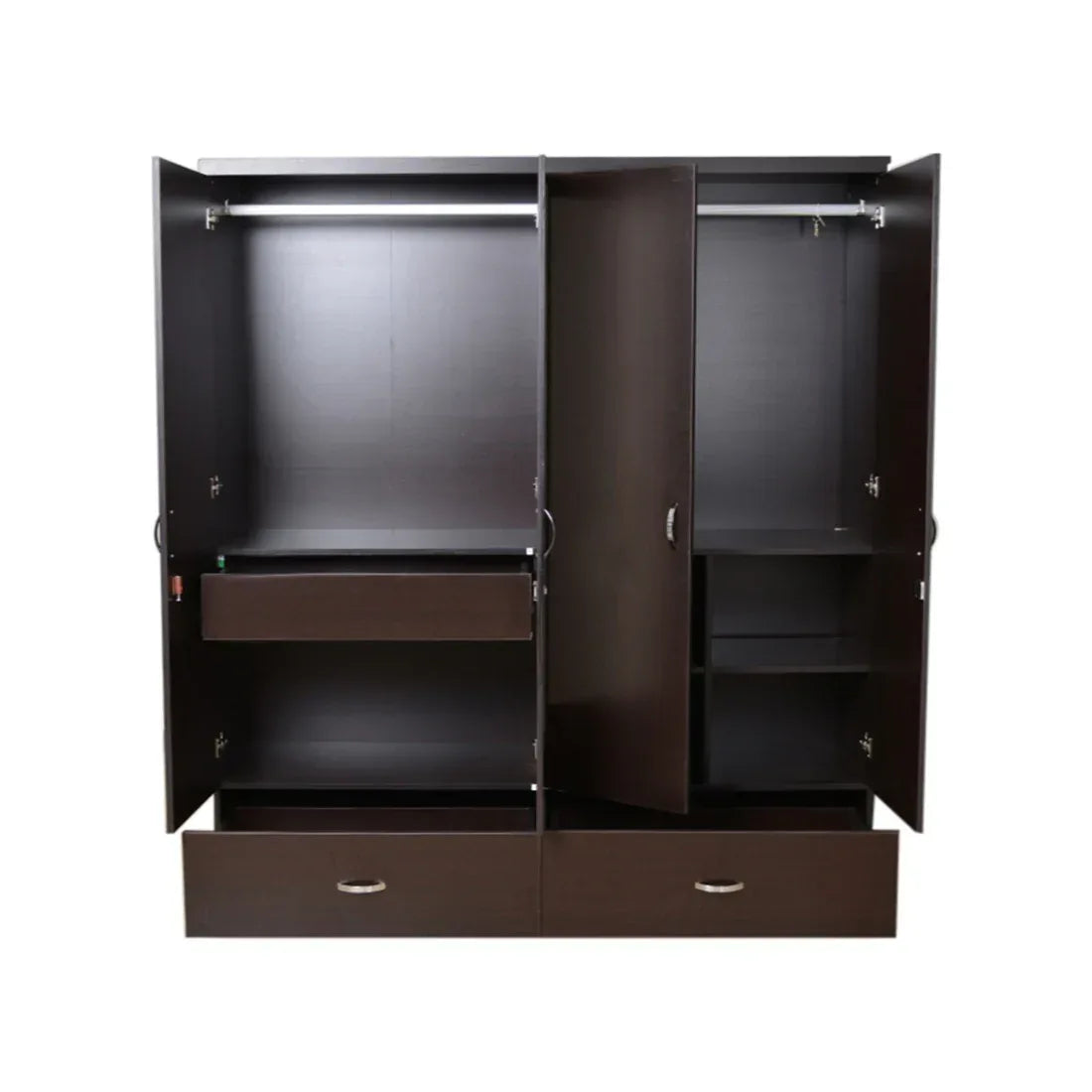 Utsav Four Door Wardrobe with Mirror - HomeTown