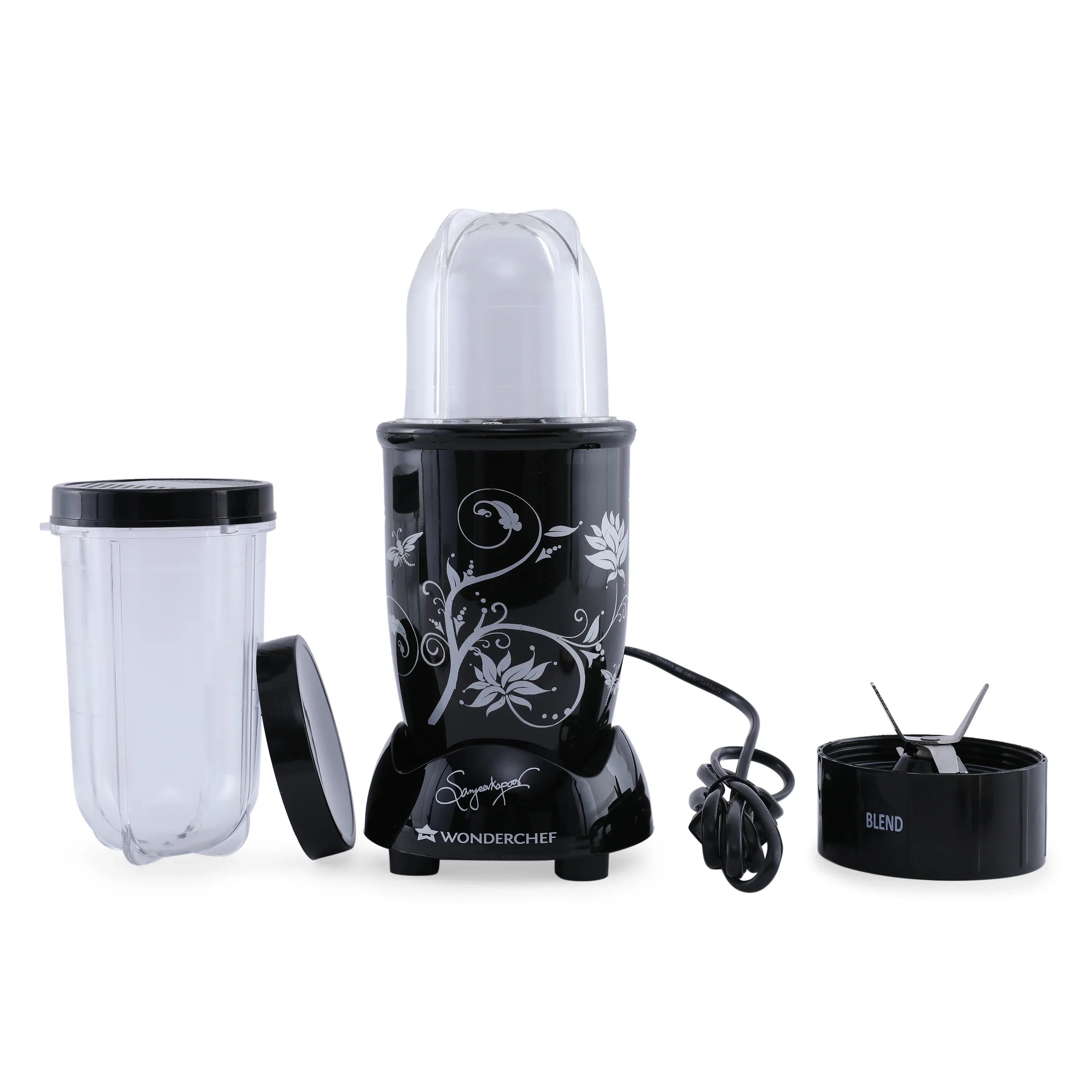 Nutri Blend With Stainless steel 22000 Rpm Mixer Grinder & Blender 400W in Black Colour - HomeTown