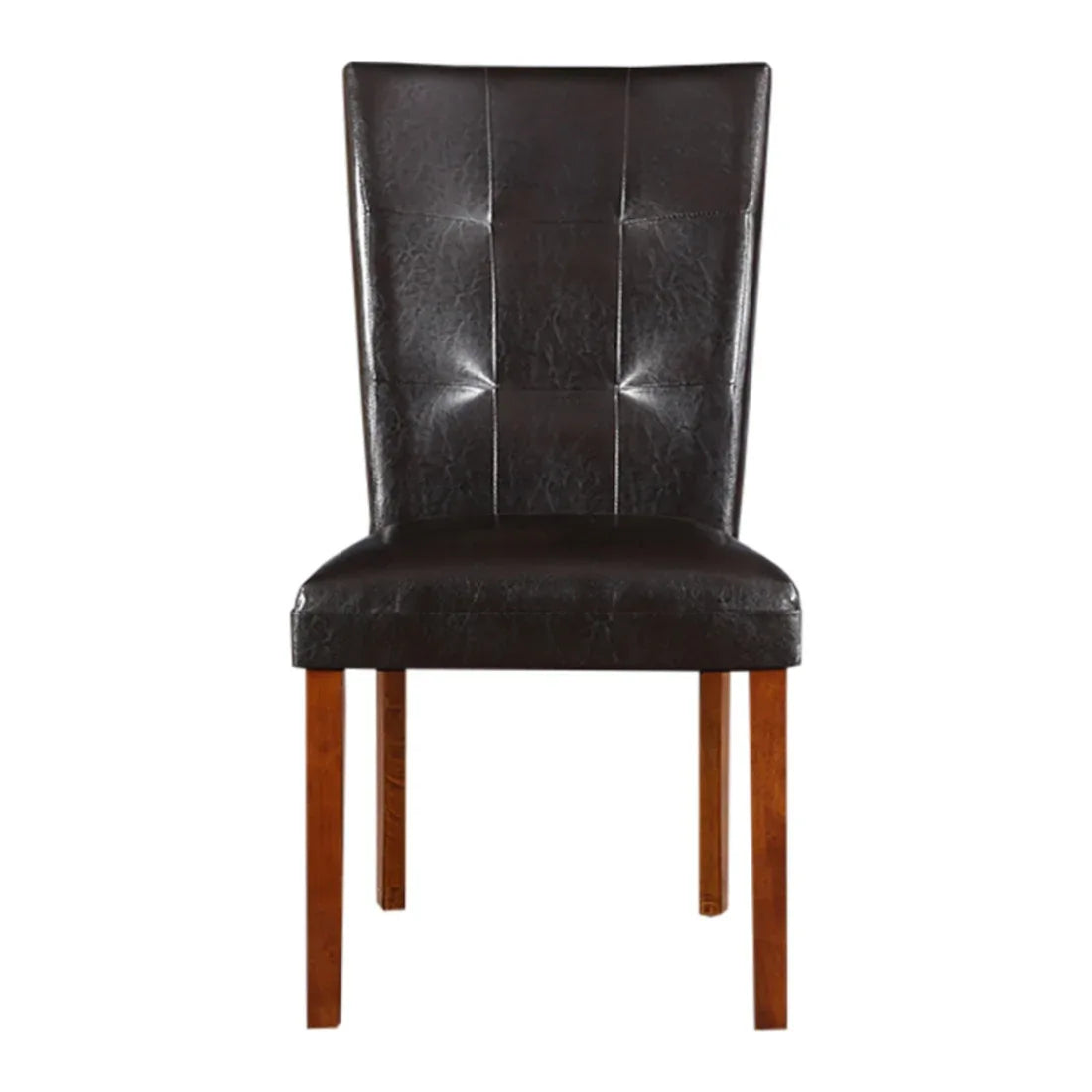 Eden Solidwood Dining Chair Set of 2 in Brown Colour - HomeTown