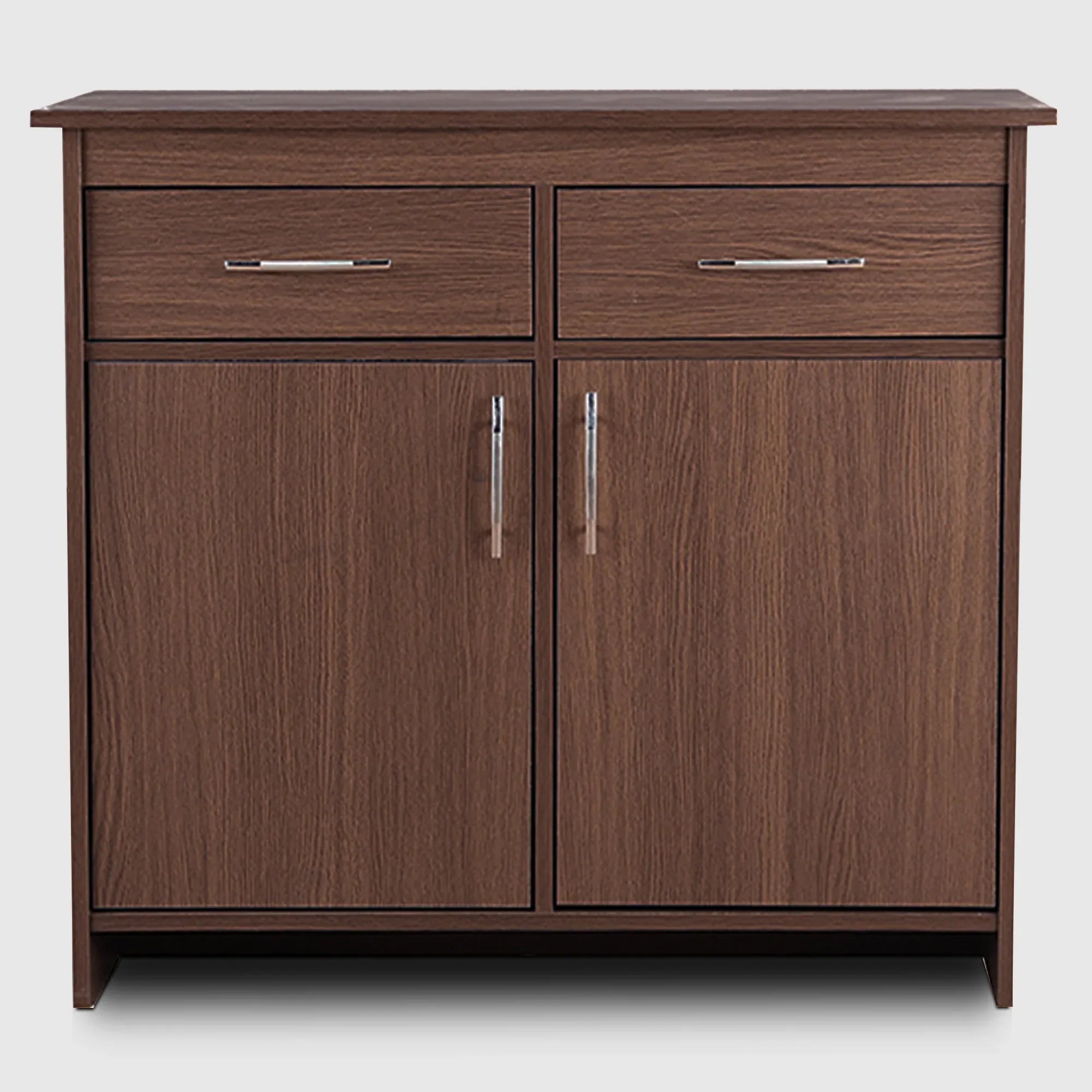 Albert Engineered Wood 2 Door Cabinet in Oak Colour - HomeTown
