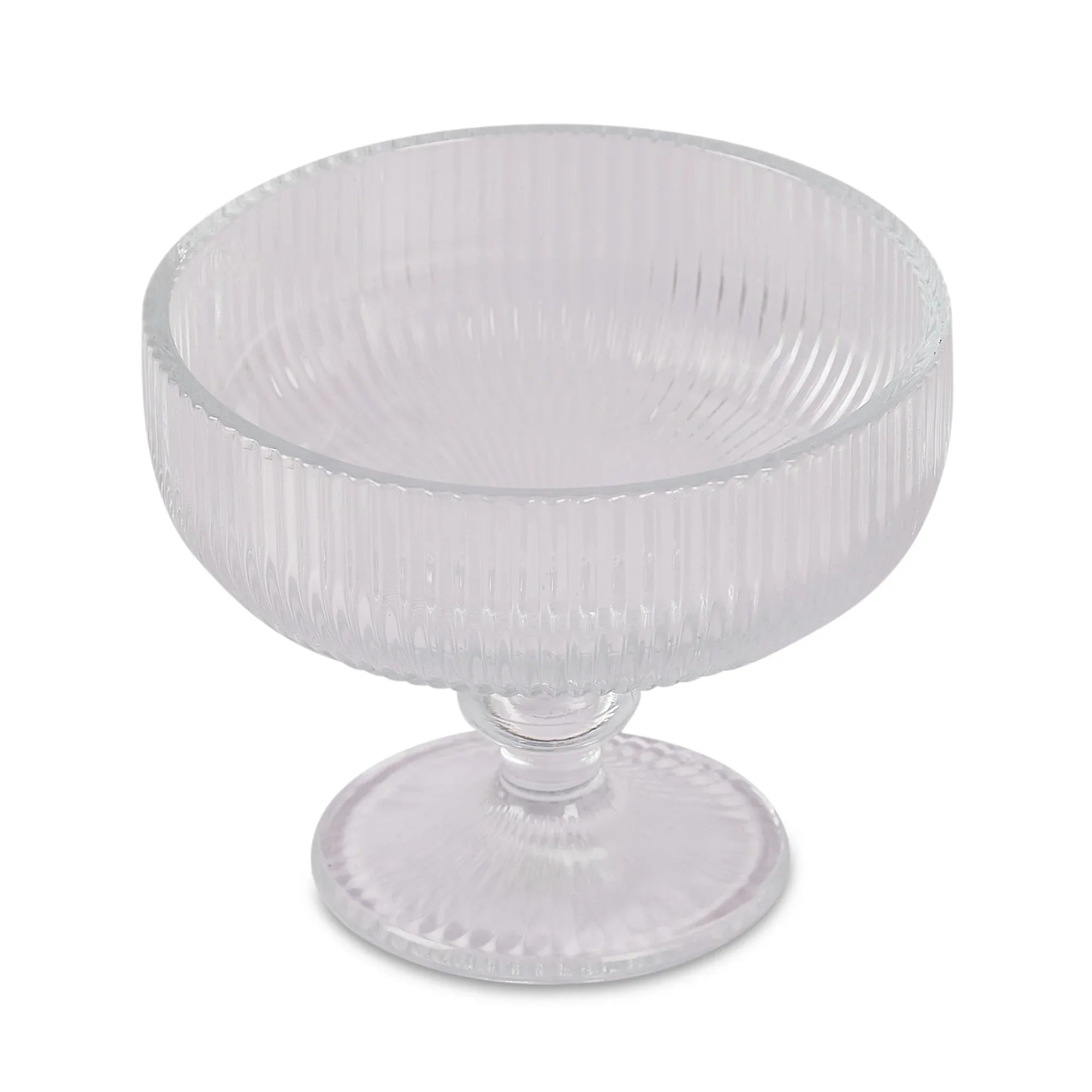 Sapphire Dessert/Ice Cream/Pudding Bowl Set of 6 in Transparent Colour - HomeTown