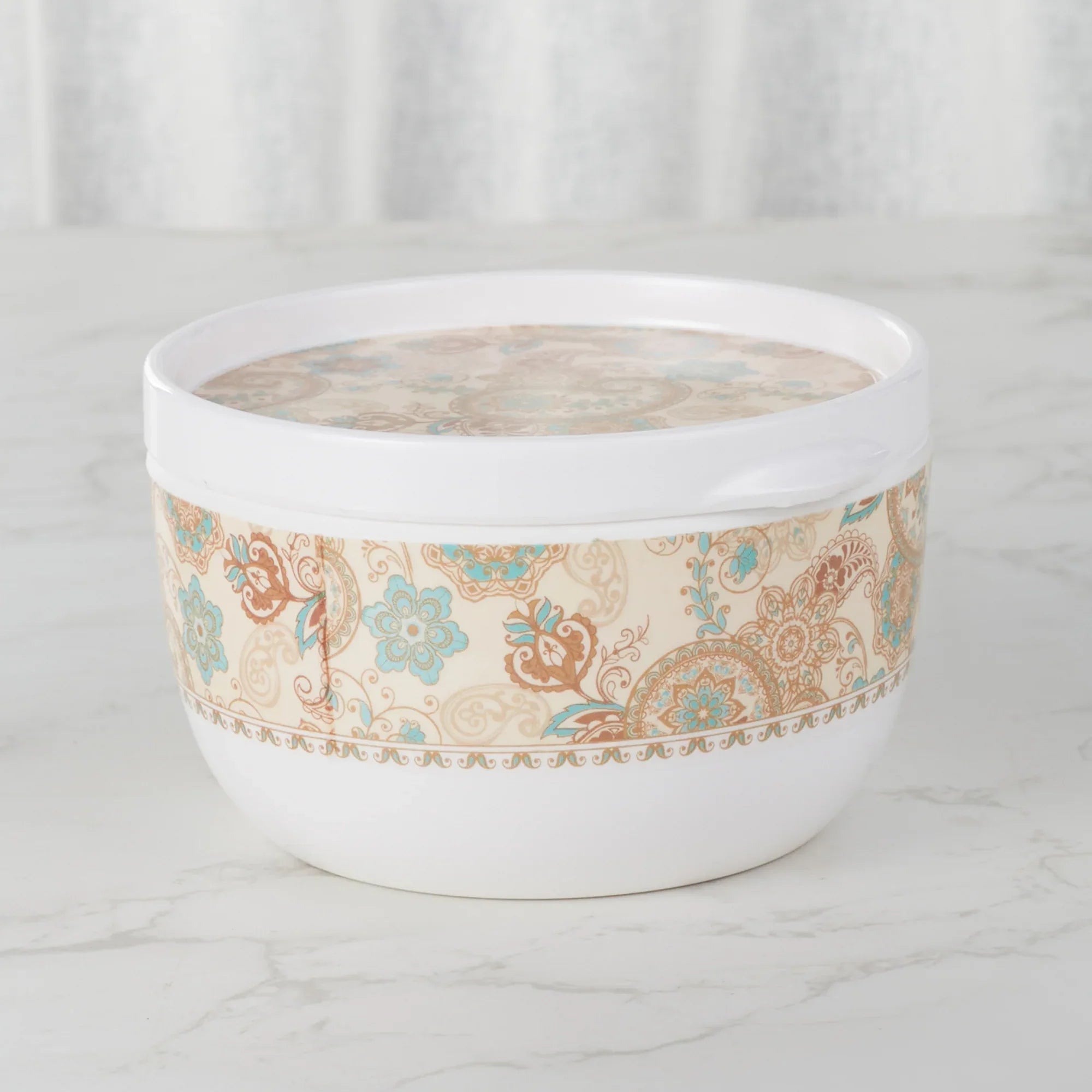 Badami Melamine AirTight Jar Set Of 2 in Multi Colour - HomeTown