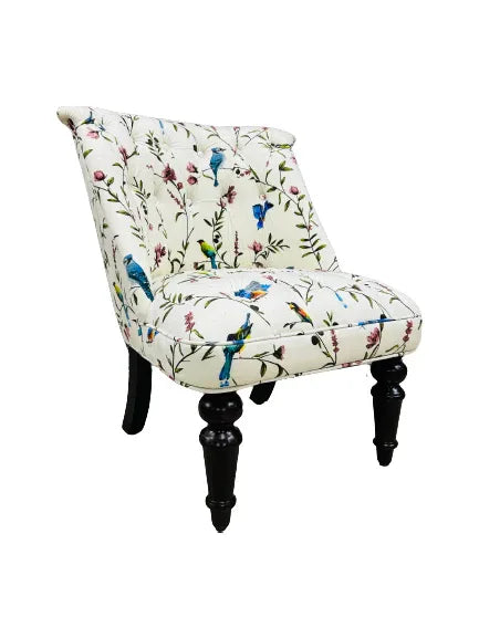 Seine Fabric Accent Chair in Beige Colour - HomeTown