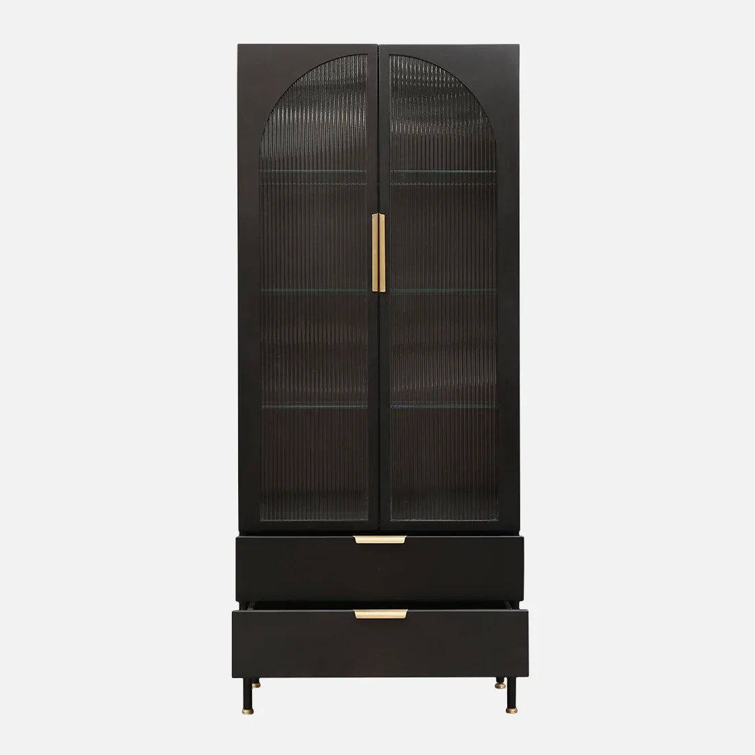 Bracken Multipurpose Cabinet in Black Colour - HomeTown
