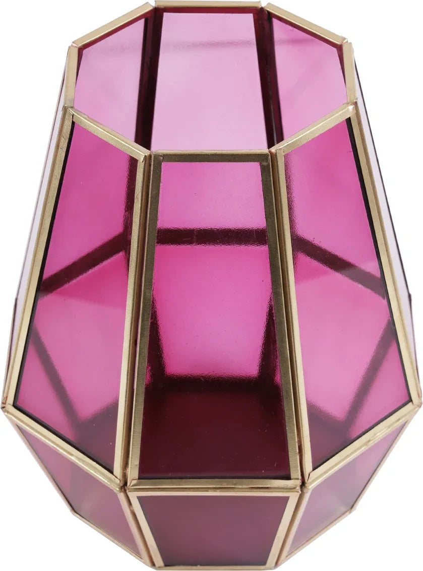 Darbar Metal Lanterns 18Cm in Gold Colour - HomeTown