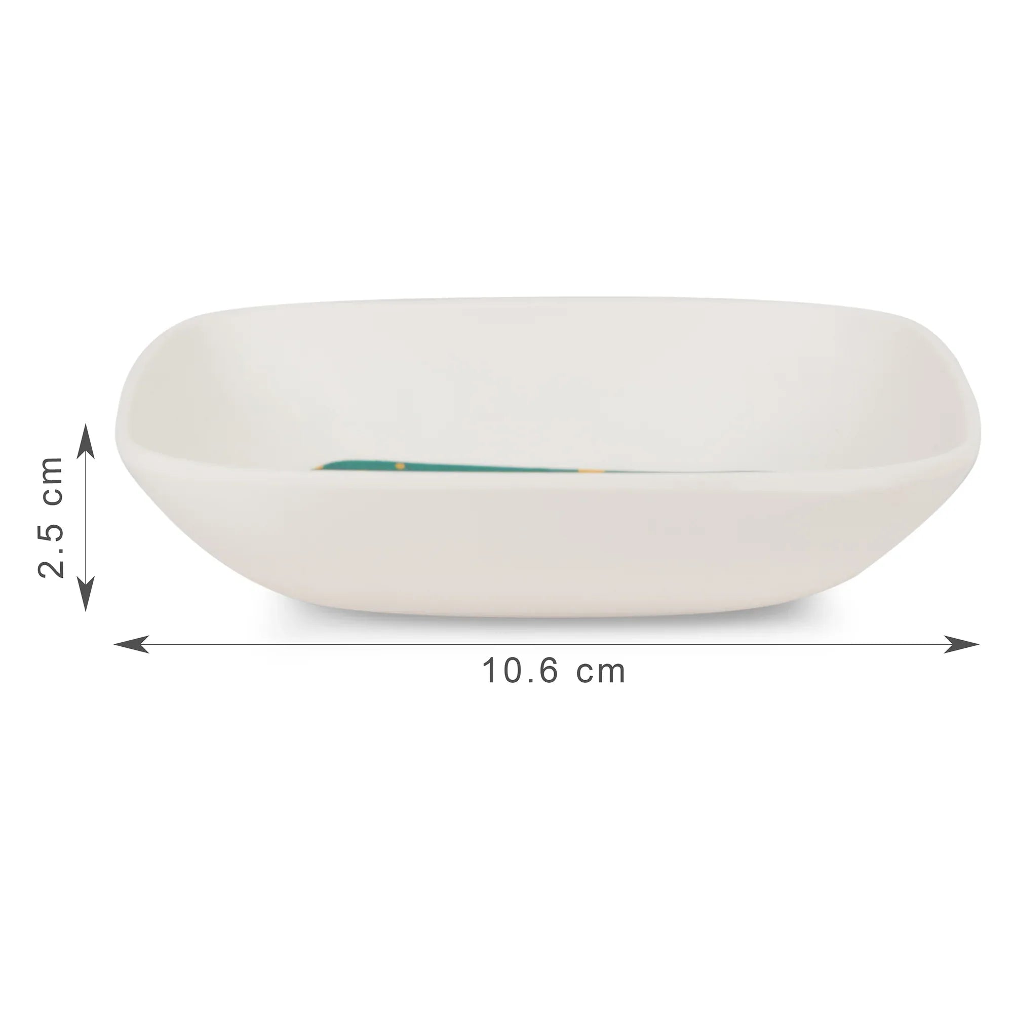 Good Life Melamine Snack Plate Set of 6 in Multi Colour - HomeTown