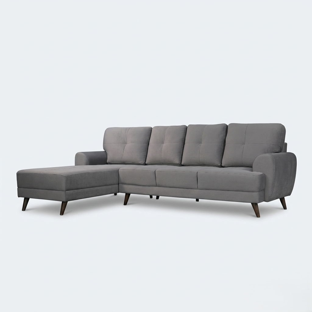 RIGA LYRA FAB LOUNGER LARGE D GREY RH