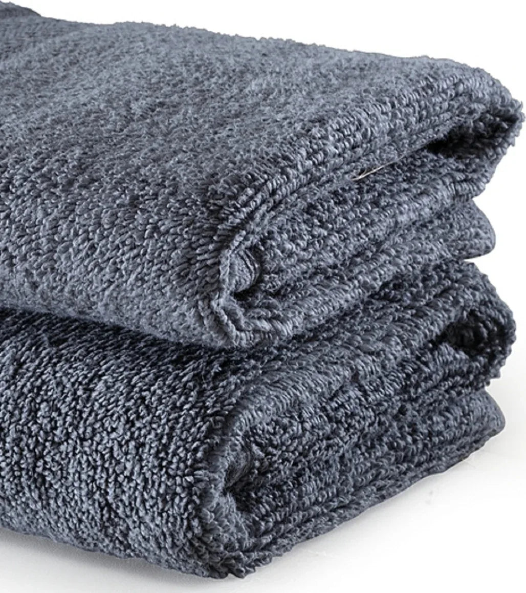 Paradiso Cotton Set Of 2 Hand Towel 40X60 Cm 500 Gsm in Grey Colour - HomeTown