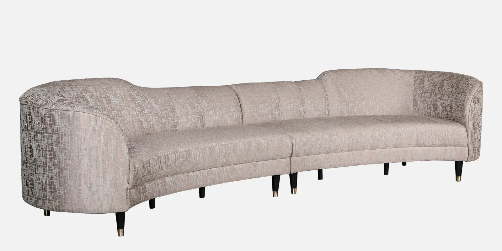 Elysium Fabric Lounger in Grey Colour - HomeTown