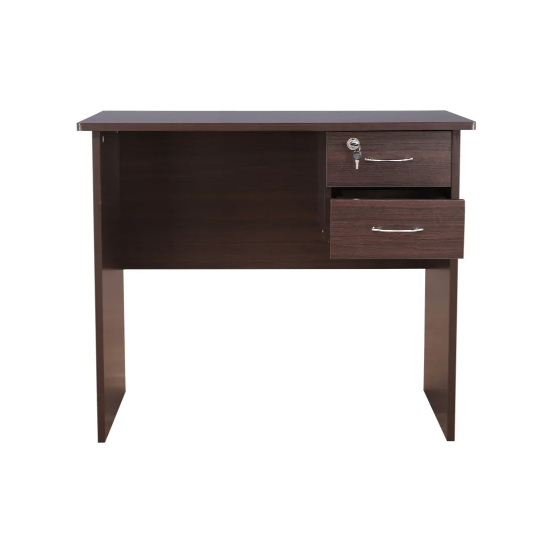 Simply Study Table in Walnut Colour - HomeTown