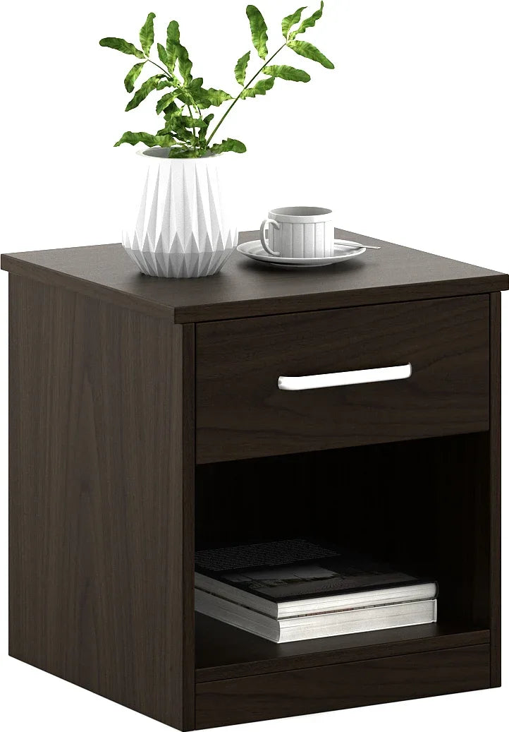 Magnum Night Stand in Urban Walnut Colour - HomeTown