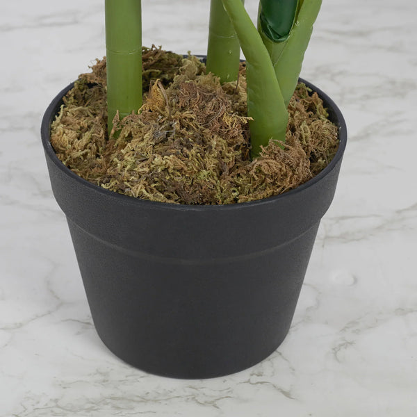 Ilana  Artificial Monstera Potted Plant 120Cm in Green Colour dimensions