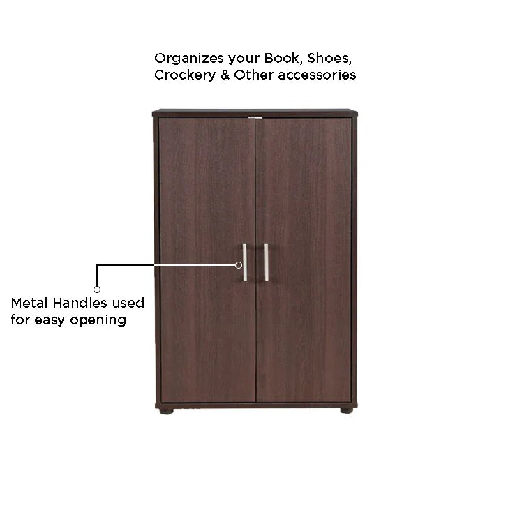 Henley Engineered Wood Multipurpose Cabinet in Beech Colour - HomeTown