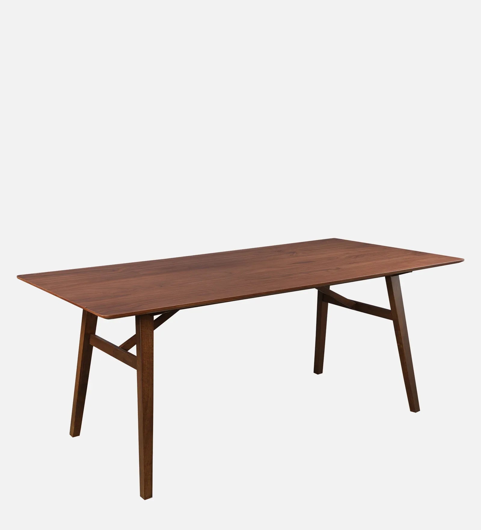 Lillian Solidwood Six Seater Dining Table in Walnut Colour - HomeTown
