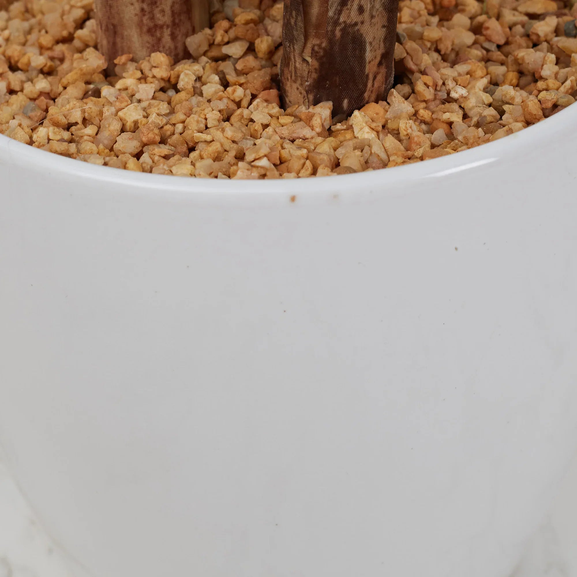 Ilana Faux Banana Ceramic Potted Plant 76 Cm in Green Colour - HomeTown