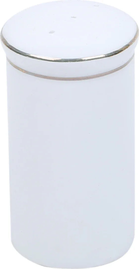 Royal Mezze Bone China Salt Shaker in White Colour dimensions